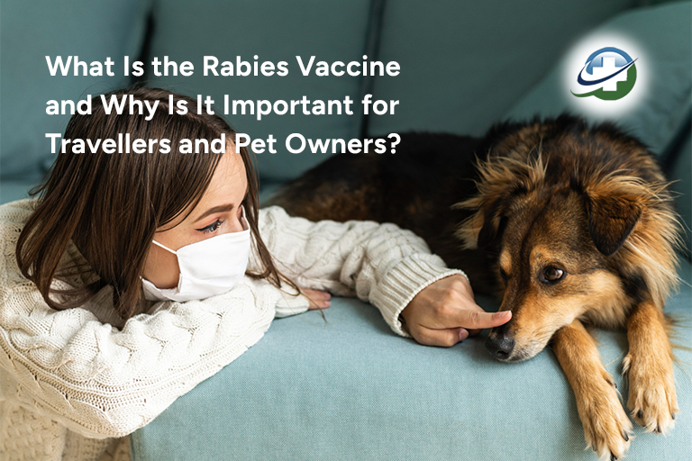 Pharmacist administering rabies vaccine at Pottery Road Pharmacy