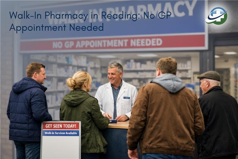 Walk-In Pharmacy in Reading No GP Appointment Needed