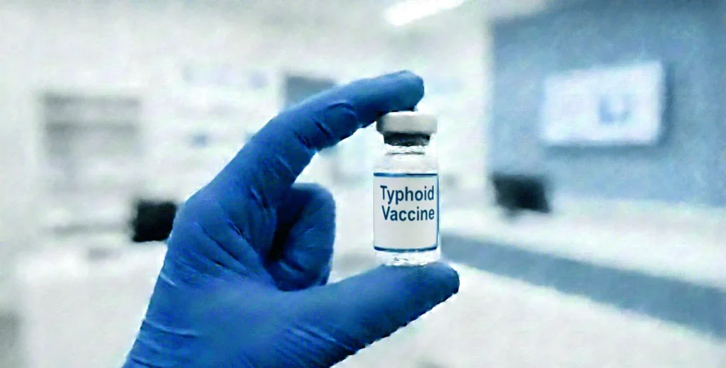 typhoid vaccination uk